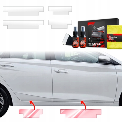Attēls no GrizzGlass Folia ochronna na progi GrizzGlass BodyShield do Hyundai i20 (2023-2025) [4w1]