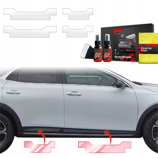 Picture of GrizzGlass Folia ochronna na progi GrizzGlass BodyShield do Kia XCeed (2022-2025) [4w1]