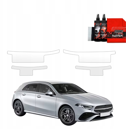 Attēls no GrizzGlass Folia ochronna na progi GrizzGlass BodyShield do Mercedes A Klasa W177 (2018-2025) [4w1]