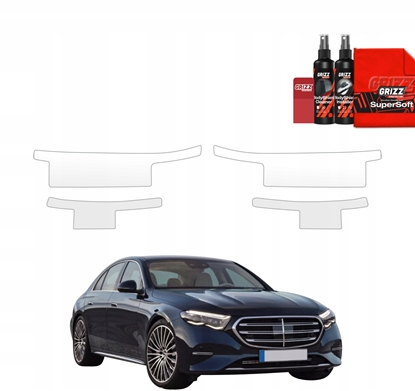 Attēls no GrizzGlass Folia ochronna na progi GrizzGlass BodyShield do Mercedes E Klasa (2016-2023) [4w1]