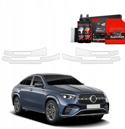Attēls no GrizzGlass Folia ochronna na progi GrizzGlass BodyShield do Mercedes GLE 450d (2023-2025) [4w1]