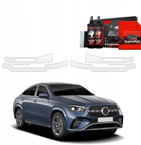 Picture of GrizzGlass Folia ochronna na progi GrizzGlass BodyShield do Mercedes GLE 450d (2023-2025) [4w1]
