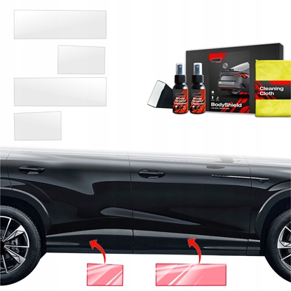 Attēls no GrizzGlass Folia ochronna na progi GrizzGlass BodyShield do MG HS (2024-2025) [4w1]