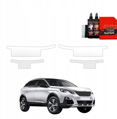 Attēls no GrizzGlass Folia ochronna na progi GrizzGlass BodyShield do Peugeot 3008 (2016-2024) [4w1]