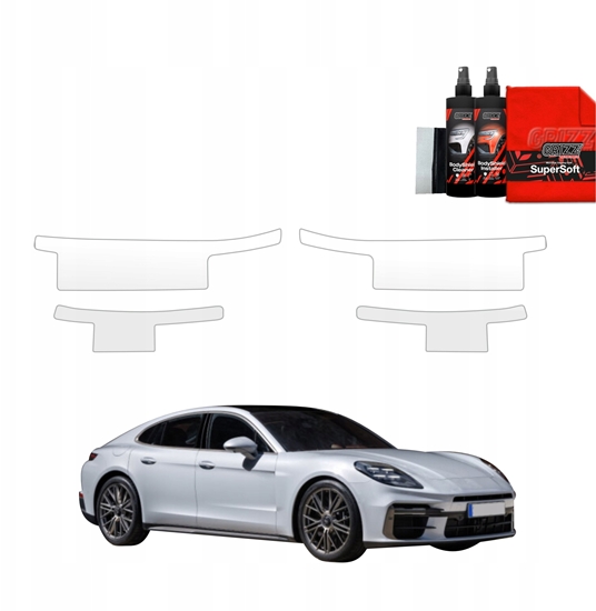Picture of GrizzGlass Folia ochronna na progi GrizzGlass BodyShield do Porsche Panamera 2 (2016-2024) [4w1]