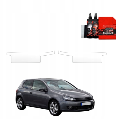 Attēls no GrizzGlass Folia ochronna na progi GrizzGlass BodyShield do Volkswagen Golf 6 Hatchback 3D (2008-2012) [2w1]