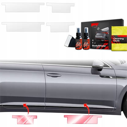 Attēls no GrizzGlass Folia ochronna na progi GrizzGlass BodyShield do Volkswagen VW Arteon (2024-2025) [4w1]
