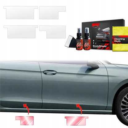 Attēls no GrizzGlass Folia ochronna na progi GrizzGlass BodyShield do Volkswagen VW Passat B9 (2024-2025) [4w1]