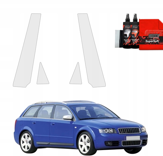 Picture of GrizzGlass Folia ochronna na supki GrizzGlass BodyShield do Audi A4 B6 Avant (2000-2006) [4w1]