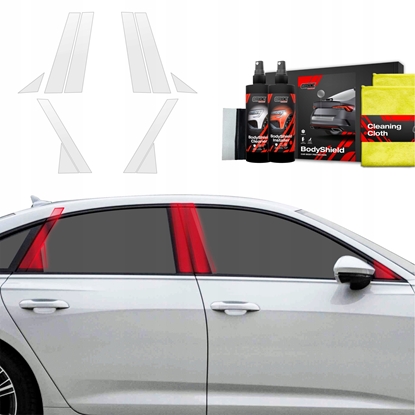 Attēls no GrizzGlass Folia ochronna na supki GrizzGlass BodyShield do Audi A6 C8 Sedan (2018-2023) [10w1]
