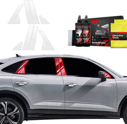 Attēls no GrizzGlass Folia ochronna na supki GrizzGlass BodyShield do Audi Q3 Sportback (2018-2025) [10w1]
