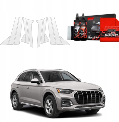 Attēls no GrizzGlass Folia ochronna na supki GrizzGlass BodyShield do Audi Q5 (2020-2025) [12w1]