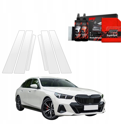Attēls no GrizzGlass Folia ochronna na supki GrizzGlass BodyShield do BMW 5 Kombi G60 520d (2024-2025) [6w1]