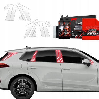 Attēls no GrizzGlass Folia ochronna na supki GrizzGlass BodyShield do Cupra Terramar (2024-2025) [12w1]