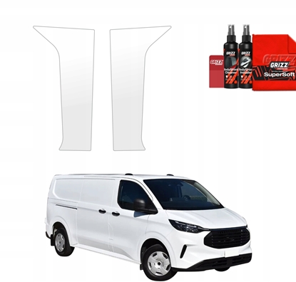 Attēls no GrizzGlass Folia ochronna na supki GrizzGlass BodyShield do Ford Custom (2023-2026) [2w1]