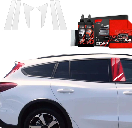 Picture of GrizzGlass Folia ochronna na supki GrizzGlass BodyShield do Ford Focus Active X Kombi Facelift (2021-2025) [6w1]
