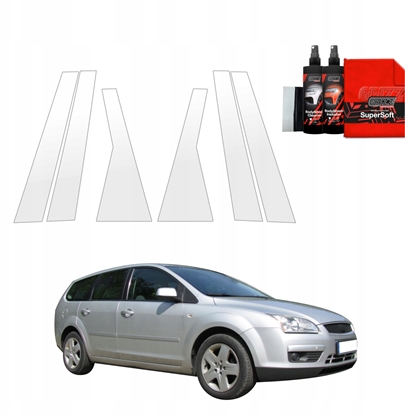 Attēls no GrizzGlass Folia ochronna na supki GrizzGlass BodyShield do Ford Focus Mk2 Kombi (2004-2007) [6w1]
