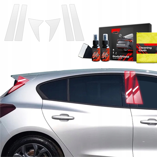 Picture of GrizzGlass Folia ochronna na supki GrizzGlass BodyShield do Ford Focus ST-Line X Hatchback Facelift (2021-2025) [6w1]
