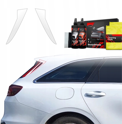 Picture of GrizzGlass Folia ochronna na supki GrizzGlass BodyShield do Kia Ceed SW Kombi (2021-2025) [2w1]