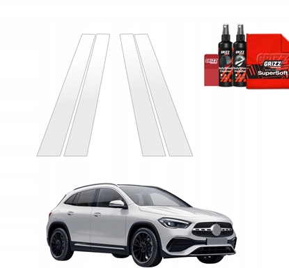 Picture of GrizzGlass Folia ochronna na supki GrizzGlass BodyShield do Mercedes GLA 200 (2020-2026) [4w1]