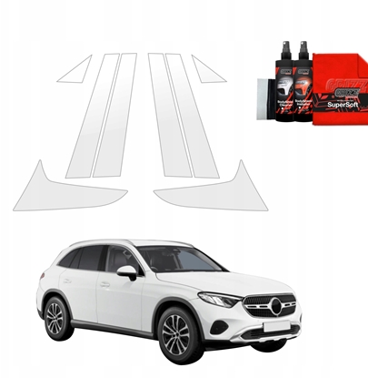 Picture of GrizzGlass Folia ochronna na supki GrizzGlass BodyShield do Mercedes GLC Wagon (2025) [8w1]