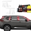 Attēls no GrizzGlass Folia ochronna na supki GrizzGlass BodyShield do Nissan X-Trail Facelift (2024-2025) [12w1]