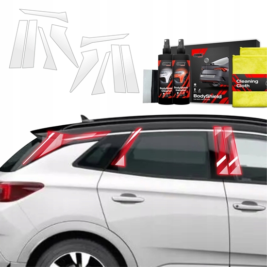 Picture of GrizzGlass Folia ochronna na supki GrizzGlass BodyShield do Opel Grandland (2021-2024) [10w1]