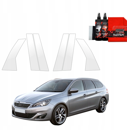 Picture of GrizzGlass Folia ochronna na supki GrizzGlass BodyShield do Peugeot 308 Kombi (2013-2021) [6w1]