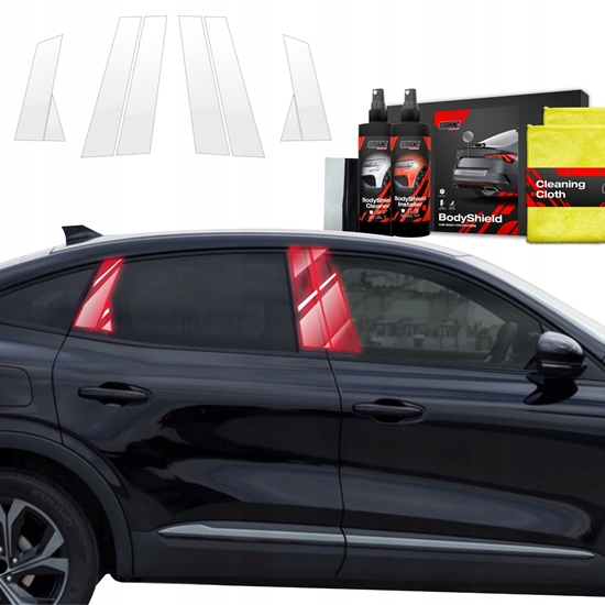 Picture of GrizzGlass Folia ochronna na supki GrizzGlass BodyShield do Renault Arkana (2022-2025) [8w1]