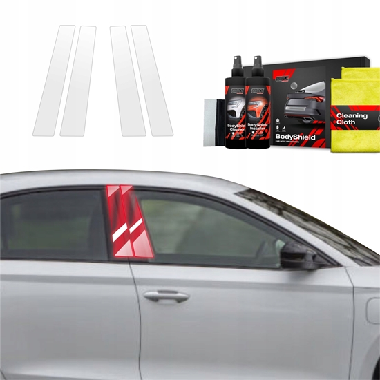 Picture of GrizzGlass Folia ochronna na supki GrizzGlass BodyShield do Skoda Octavia 4 Hatchback Facelifting (2024-2025) [4w1]