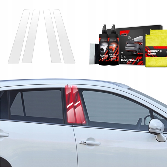 Изображение GrizzGlass Folia ochronna na supki GrizzGlass BodyShield do Suzuki S-Cross (2021-2025) [4w1]