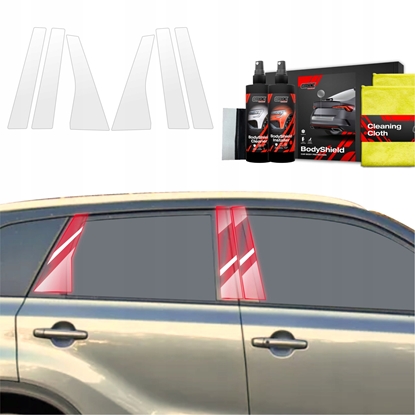 Picture of GrizzGlass Folia ochronna na supki GrizzGlass BodyShield do Suzuki Vitara Facelift (2024-2025) [6w1]