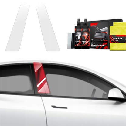 Picture of GrizzGlass Folia ochronna na supki GrizzGlass BodyShield do Tesla Model Y (2020-2024) [2w1]