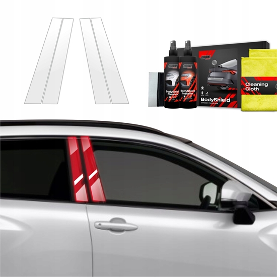 Picture of GrizzGlass Folia ochronna na supki GrizzGlass BodyShield do Toyota Corolla Cross (2022-2025) [4w1]