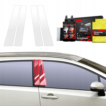 Picture of GrizzGlass Folia ochronna na supki GrizzGlass BodyShield do Toyota Corolla Kombi Facelift (2022-2025) [4w1]