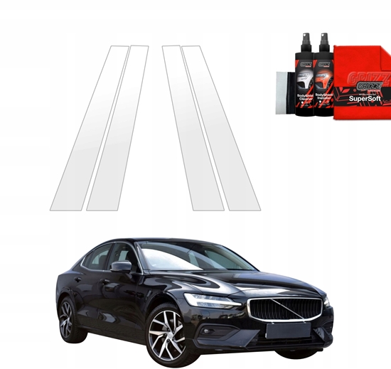 Picture of GrizzGlass Folia ochronna na supki GrizzGlass BodyShield do Volvo S60 3 Sedan 4D (2019-2024) [4w1]
