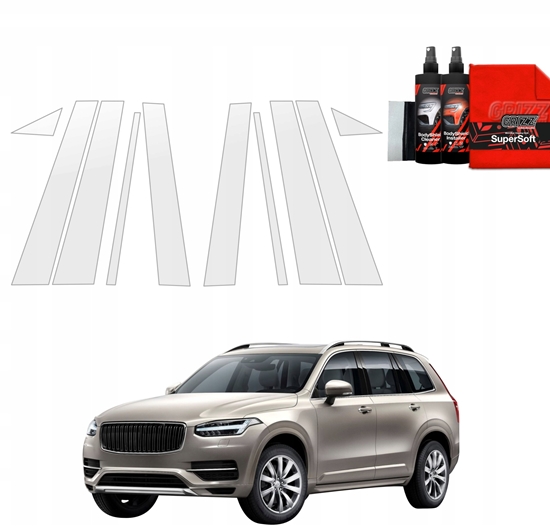 Picture of GrizzGlass Folia ochronna na supki GrizzGlass BodyShield do Volvo XC90 (2015-2020) [10w1]