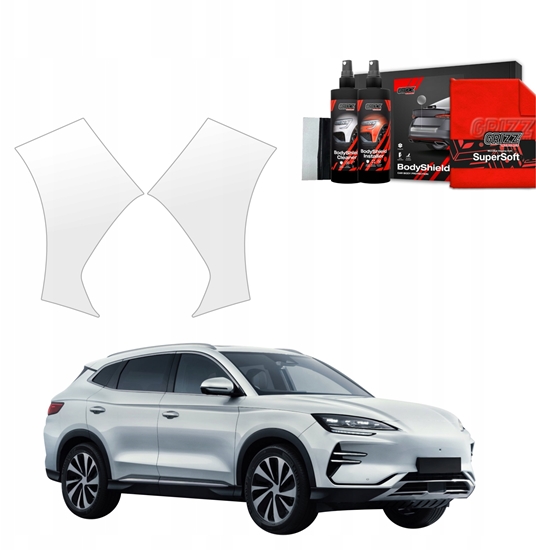 Picture of GrizzGlass Folia ochronna na zderzak GrizzGlass BodyShield do BYD Seal U (2024-2025) [2w1]