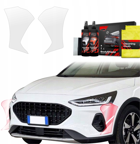 Picture of GrizzGlass Folia ochronna na zderzak GrizzGlass BodyShield do Ford Focus Active X Kombi Facelift (2021-2025) [2w1]