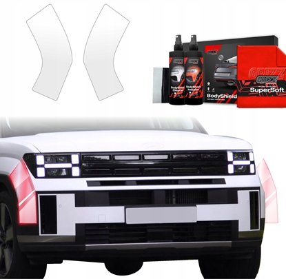 Picture of GrizzGlass Folia ochronna na zderzak GrizzGlass BodyShield do Hyundai Santa Fe (2023-2025) [2w1]