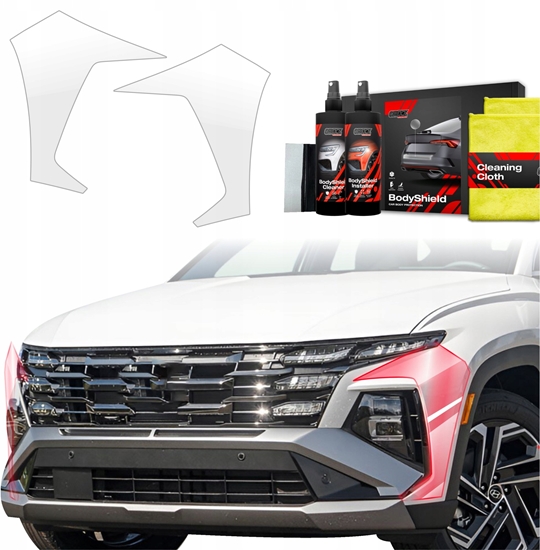 Picture of GrizzGlass Folia ochronna na zderzak GrizzGlass BodyShield do Hyundai Tucson Facelift (2024-2025) [2w1]