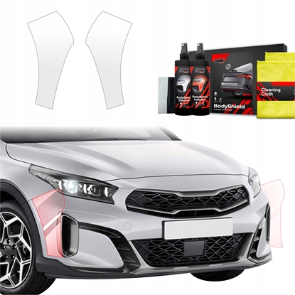 Picture of GrizzGlass Folia ochronna na zderzak GrizzGlass BodyShield do Kia XCeed (2022-2025) [2w1]