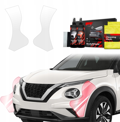 Picture of GrizzGlass Folia ochronna na zderzak GrizzGlass BodyShield do Nissan Juke Facelift (2024-2025) [2w1]