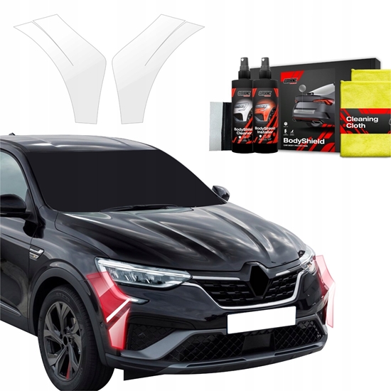 Picture of GrizzGlass Folia ochronna na zderzak GrizzGlass BodyShield do Renault Arkana (2022-2025) [2w1]