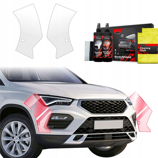 Picture of GrizzGlass Folia ochronna na zderzak GrizzGlass BodyShield do Seat Ateca (2020-2025) [2w1]