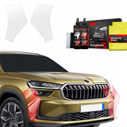Attēls no GrizzGlass Folia ochronna na zderzak GrizzGlass BodyShield do Skoda Kodiaq 2 (2024-2025) [2w1]