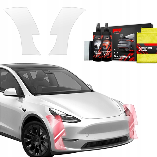 Picture of GrizzGlass Folia ochronna na zderzak GrizzGlass BodyShield do Tesla Model Y (2020-2024) [2w1]