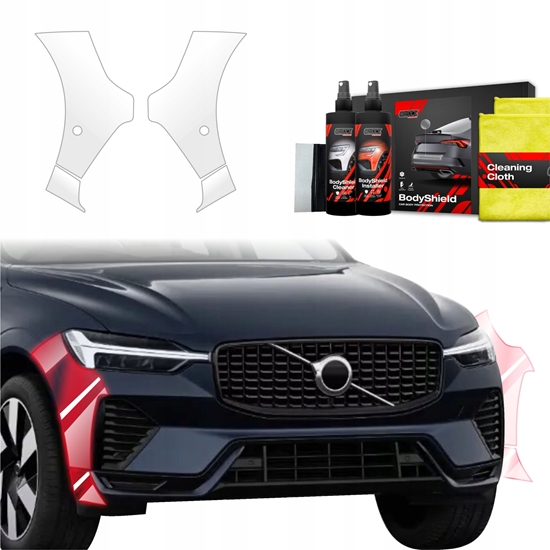 Изображение GrizzGlass Folia ochronna na zderzak GrizzGlass BodyShield do Volvo XC60 2 (2022-2025) [2w1]