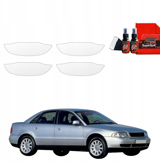 Picture of GrizzGlass Folia ochronna pod klamki GrizzGlass BodyShield do Audi A4 B5 Sedan (1994-2001) [4w1]