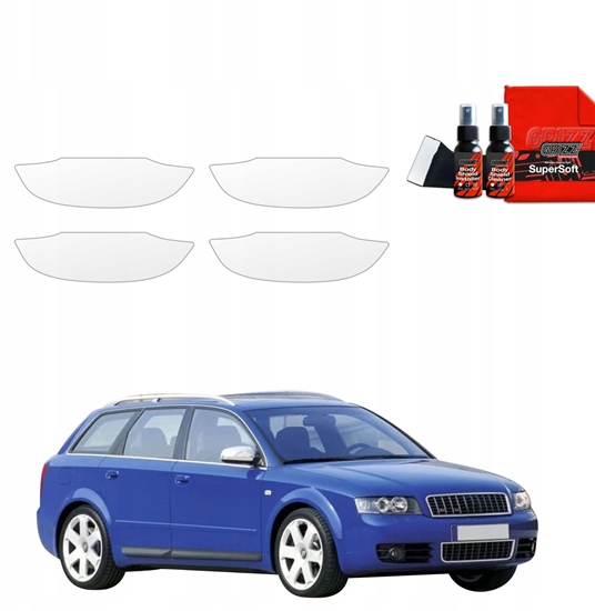 Picture of GrizzGlass Folia ochronna pod klamki GrizzGlass BodyShield do Audi A4 B6 Avant (2000-2006) [4w1]